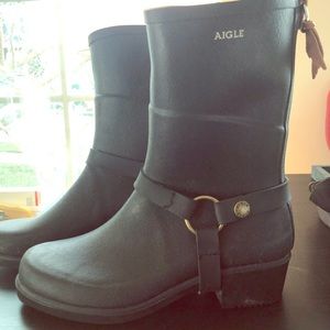 Aigle women’s rain boots size 39